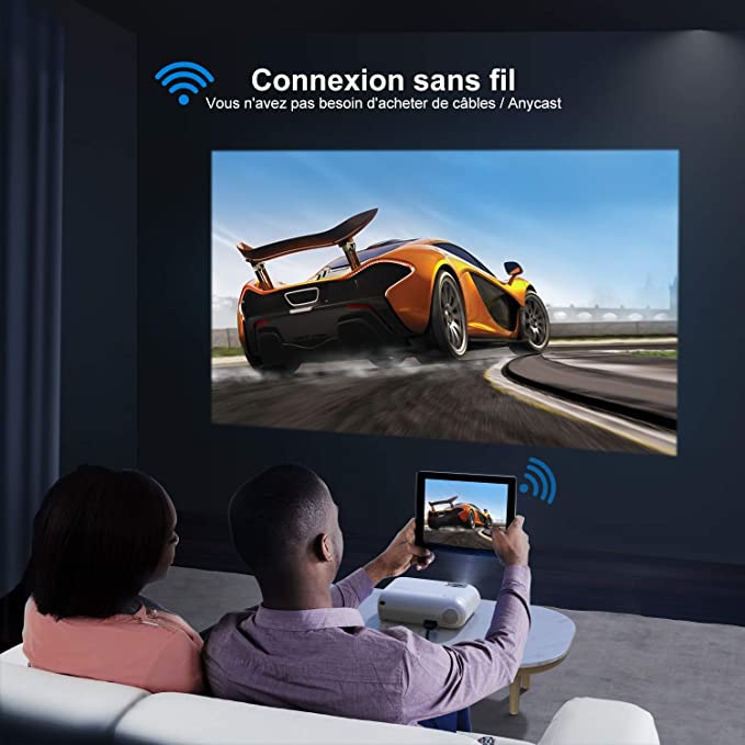 PROJECTEUR WIFI YABER V2 NOUVELLE GENERATION