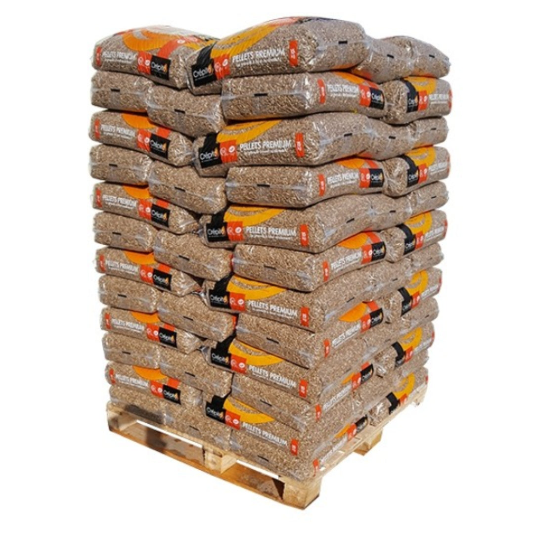 Granulés de bois Premium CREPITO - 18 sacs de 15kg