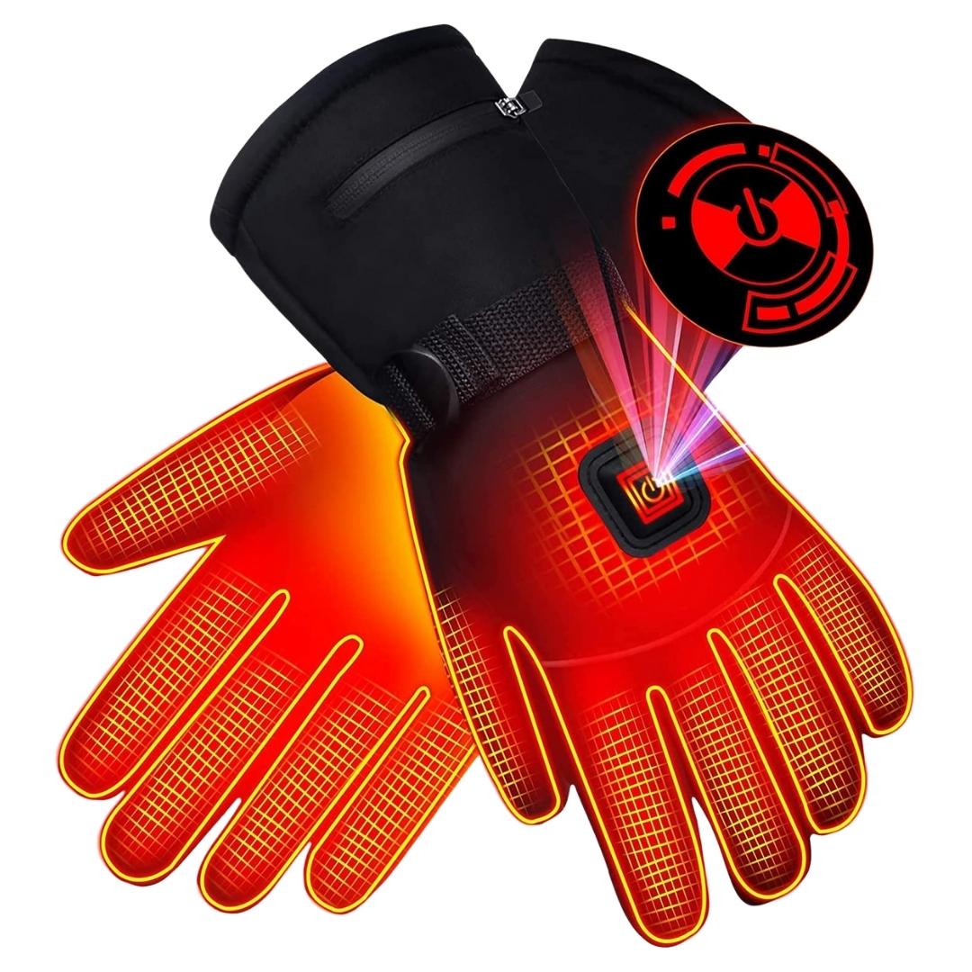 GANTS CHAUFFANTS WATERPROOF - BATTERIE 8 HEURES