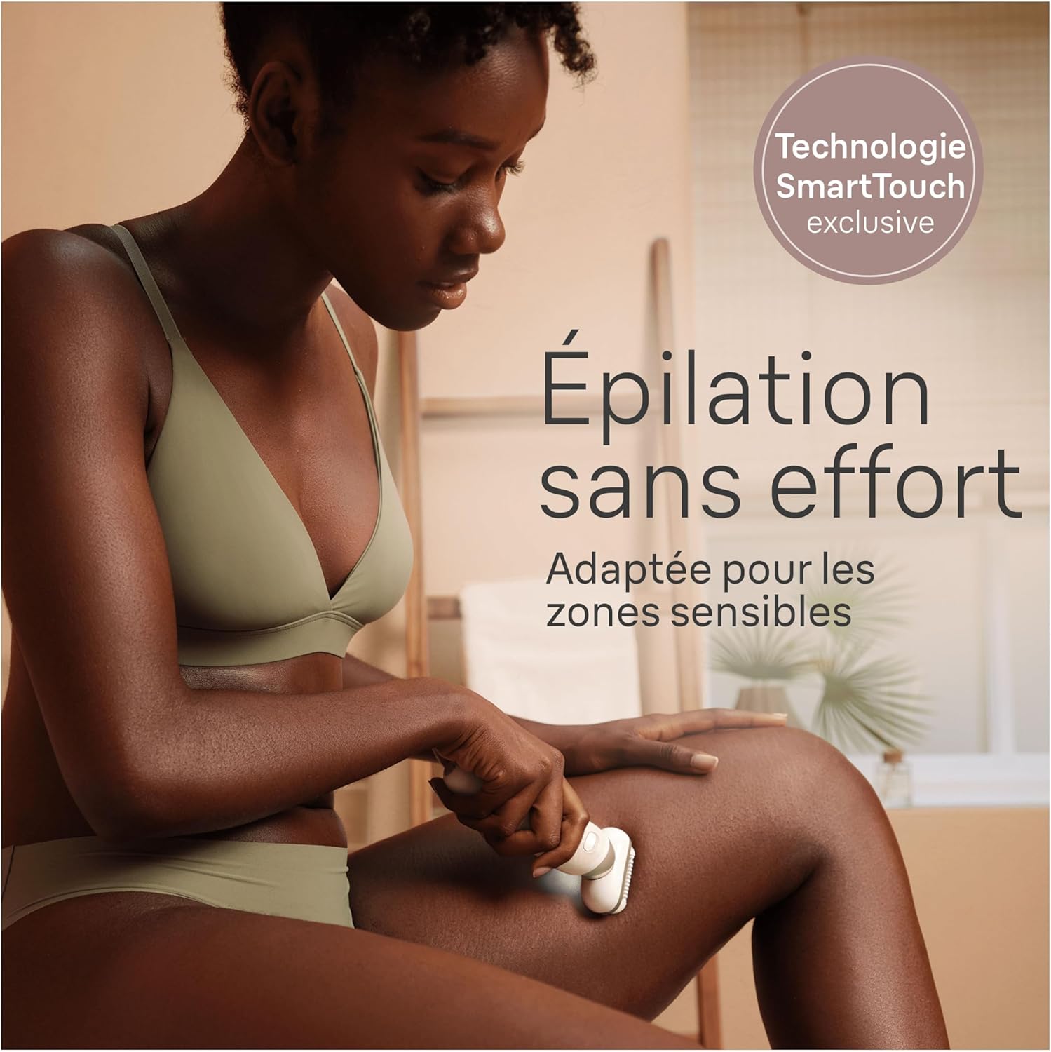 Braun Silk-épil 9 Flex, Épilateur Avec Tête Flexible À 360°, Pour Une Épilation Facile, Étanche, Peau Douce Longue Durée, Avec Tête De Rasoir Pour Femmes Et Sabot Tondeuse, 9-041 3D, Blanc/Doré