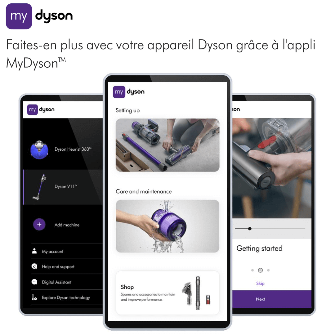 Aspirateur sans-fil Dyson V15 Detect™ Absolute + Accessoires