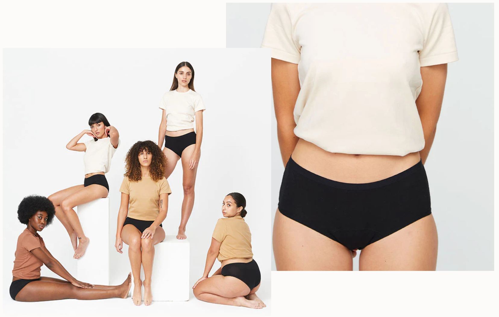 Pack de Culottes Menstruelles x3 - x5 - x7