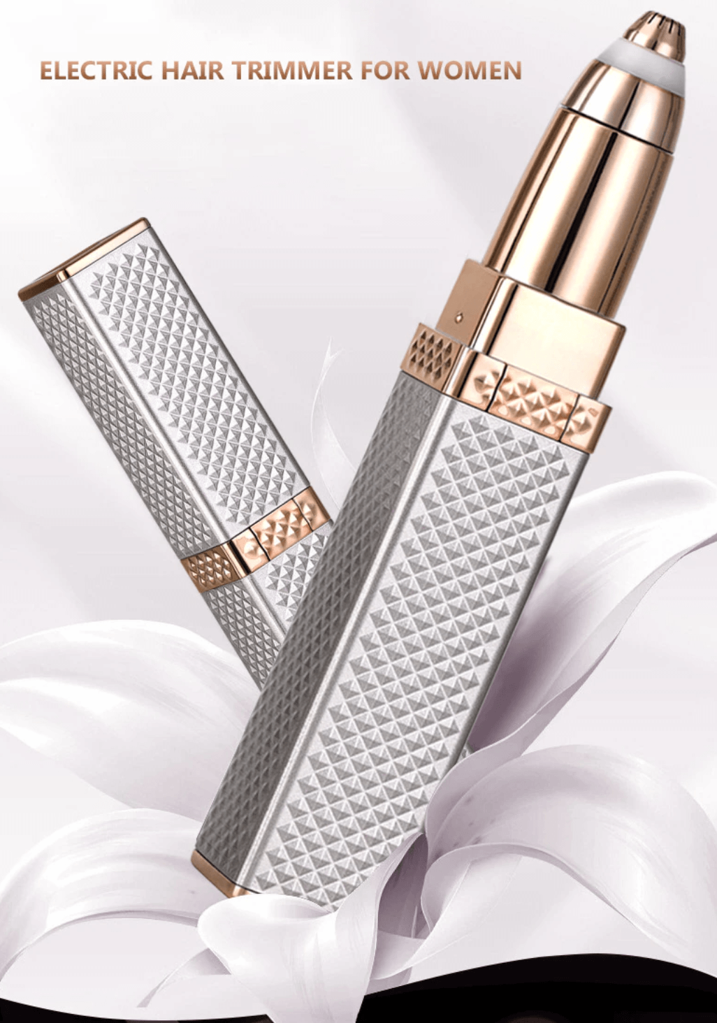 Rasoir électrique 4 en 1 pour femmes, pour tout le corps, épilateur Facial, tondeuse à sourcils, épilation du nez, maillot