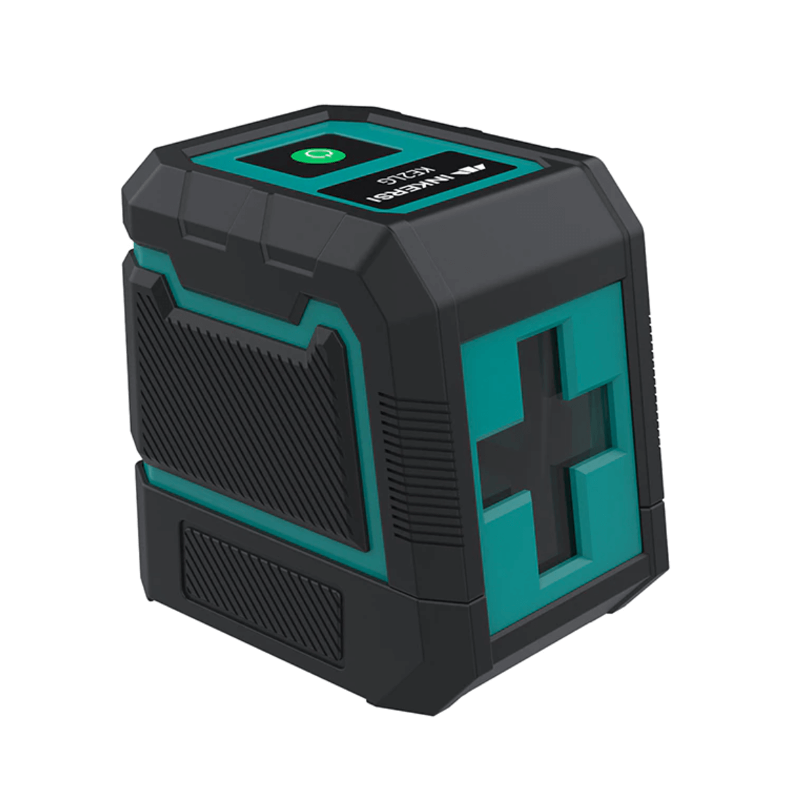 Niveau Laser vert/rouge à 2 lignes, projection horizontale et verticale à nivellement automatique, montage fileté de 1/4 pouces