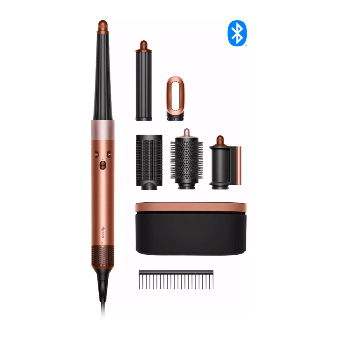 Dyson - Fer multistyle Airwrap i.d.Cheveux raides à ondulés Rose Céramique