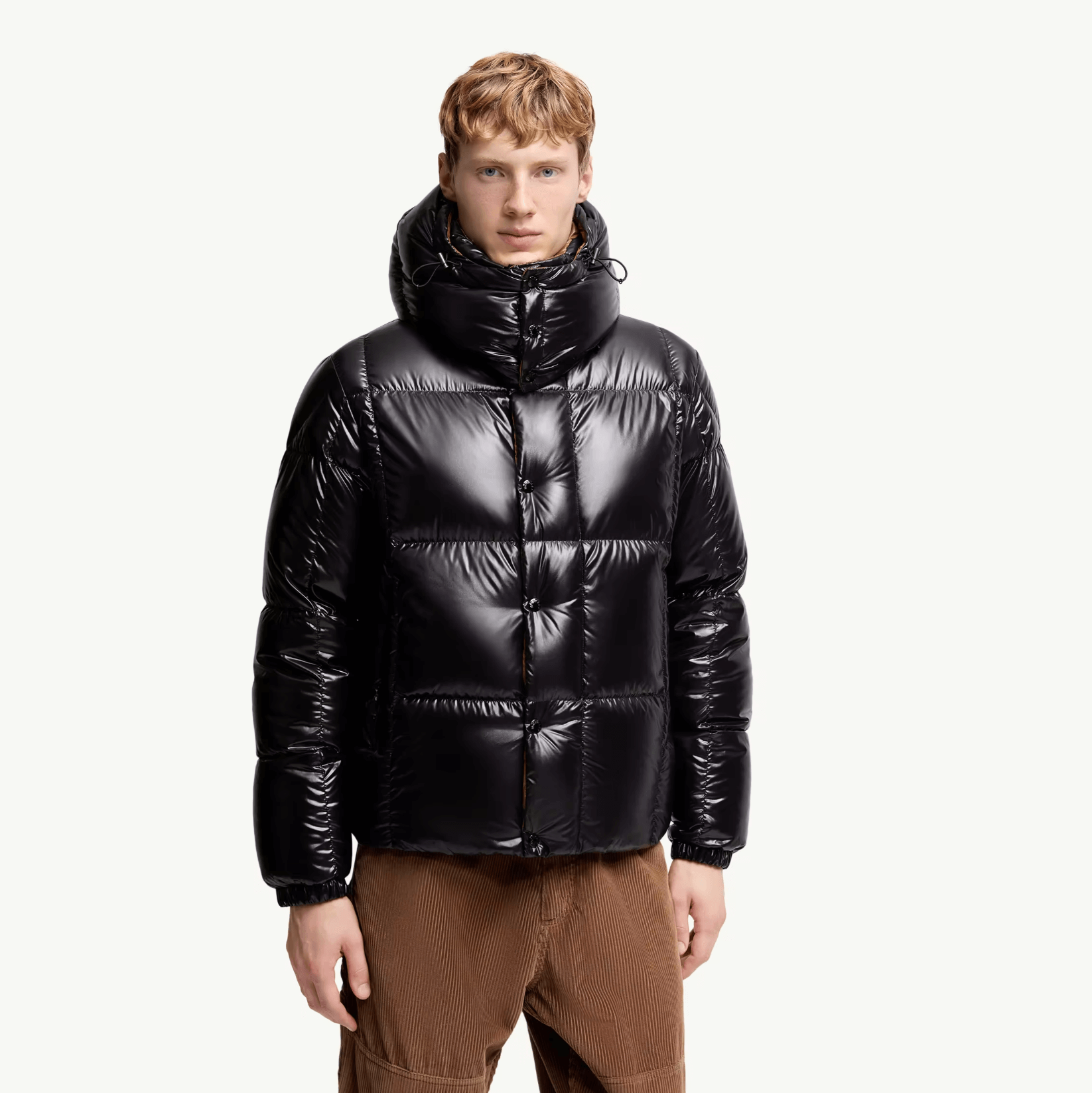 Doudoune Moncler courte à capuche Parana