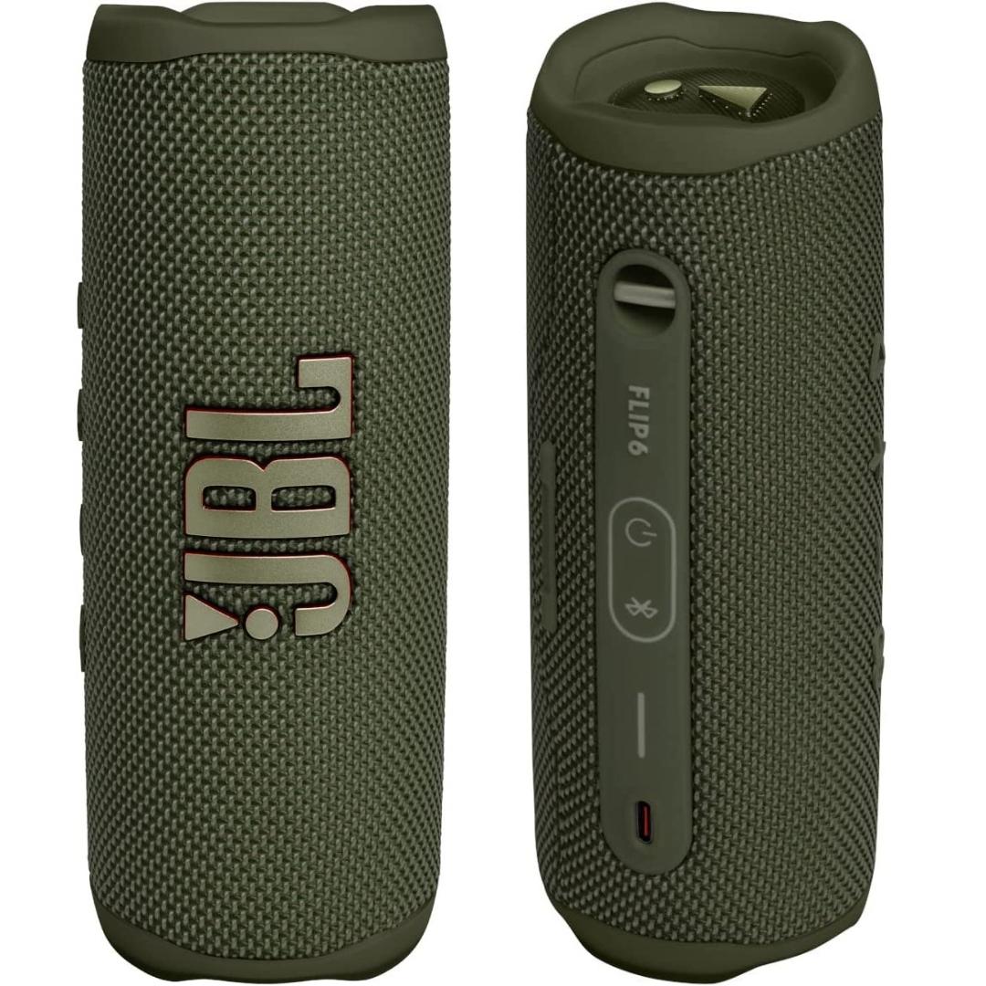 ENCEINTE BLUETOOTH PORTABLE GBL FLIP 6 (étanche à l'eau et à la poussière, haut-parleur haute fréquence pour des basses profondes, 12 heures d'autonomie)