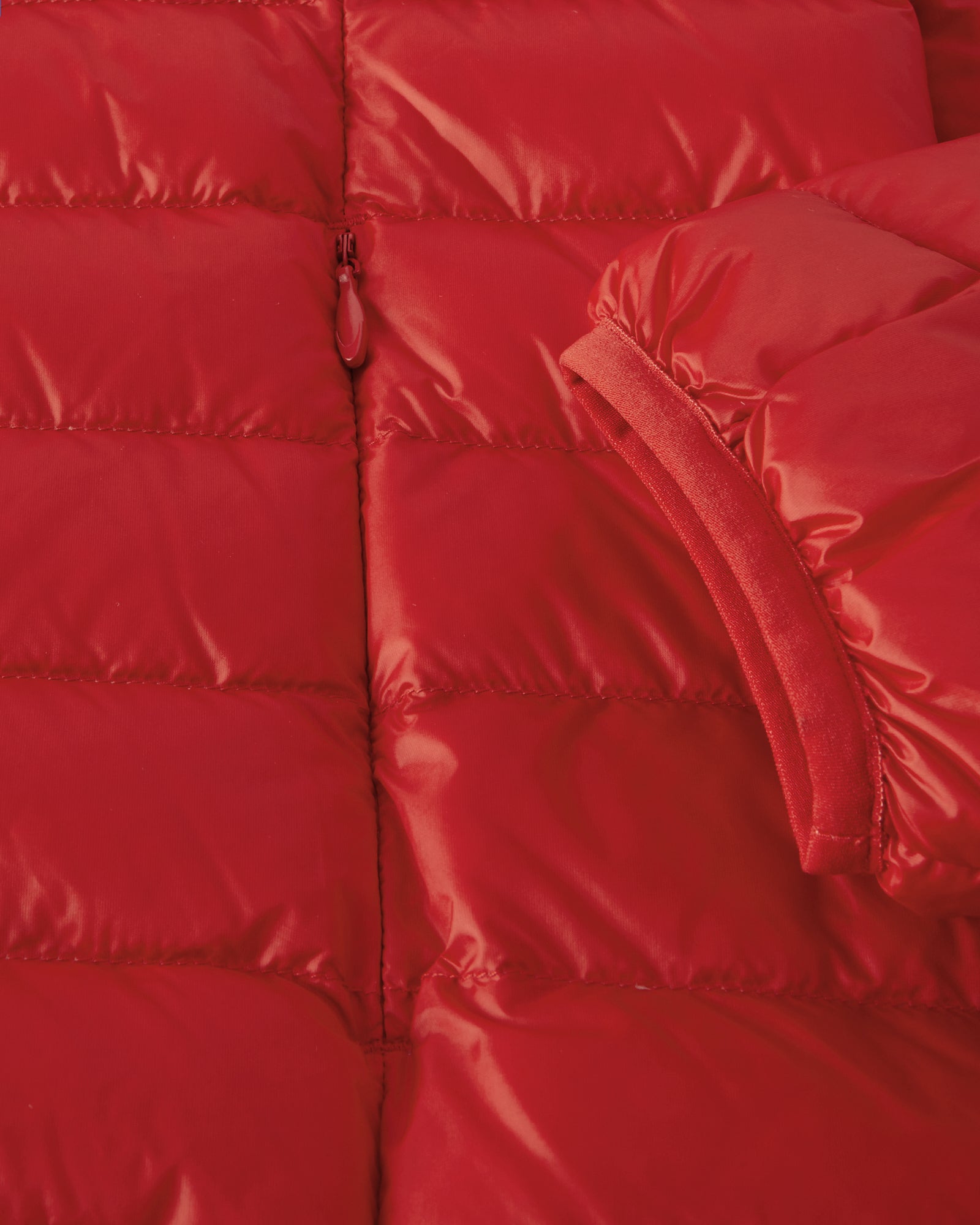 Doudoune légère à capuche Rouge vif Nico