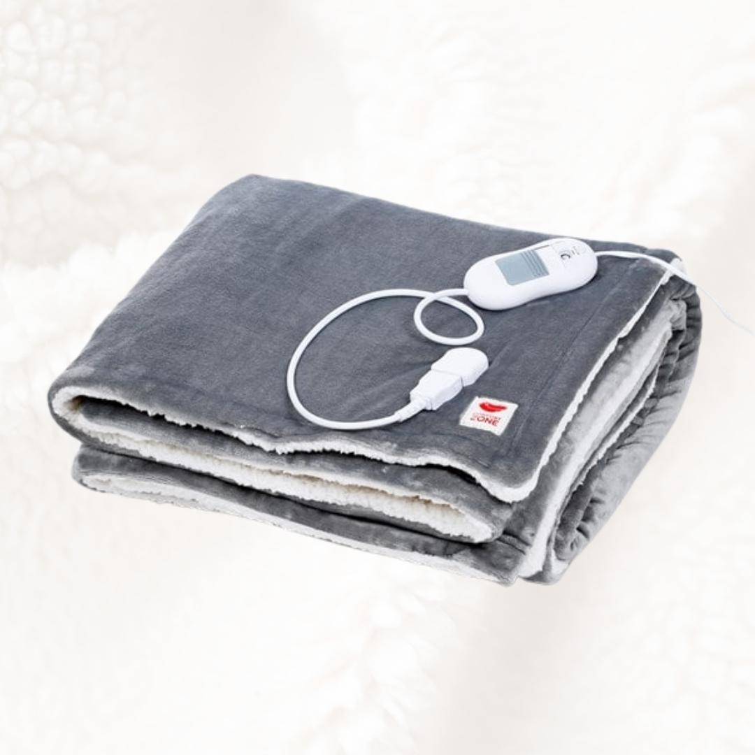 COUVERTURE PLAID CHAUFFANT - DE 20° à 45° - FAIBLE CONSOMMATION