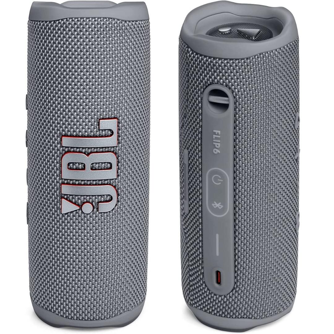 ENCEINTE BLUETOOTH PORTABLE GBL FLIP 6 (étanche à l'eau et à la poussière, haut-parleur haute fréquence pour des basses profondes, 12 heures d'autonomie)