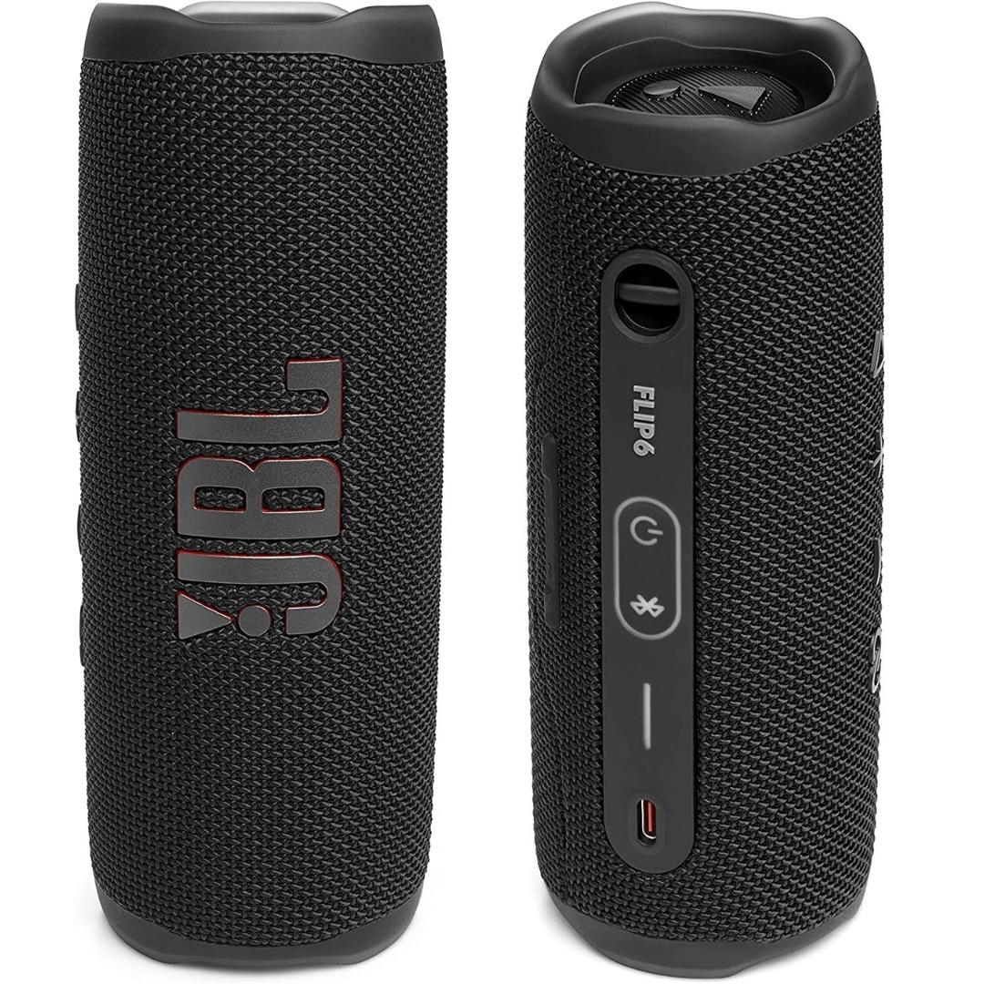 ENCEINTE BLUETOOTH PORTABLE GBL FLIP 6 (étanche à l'eau et à la poussière, haut-parleur haute fréquence pour des basses profondes, 12 heures d'autonomie)