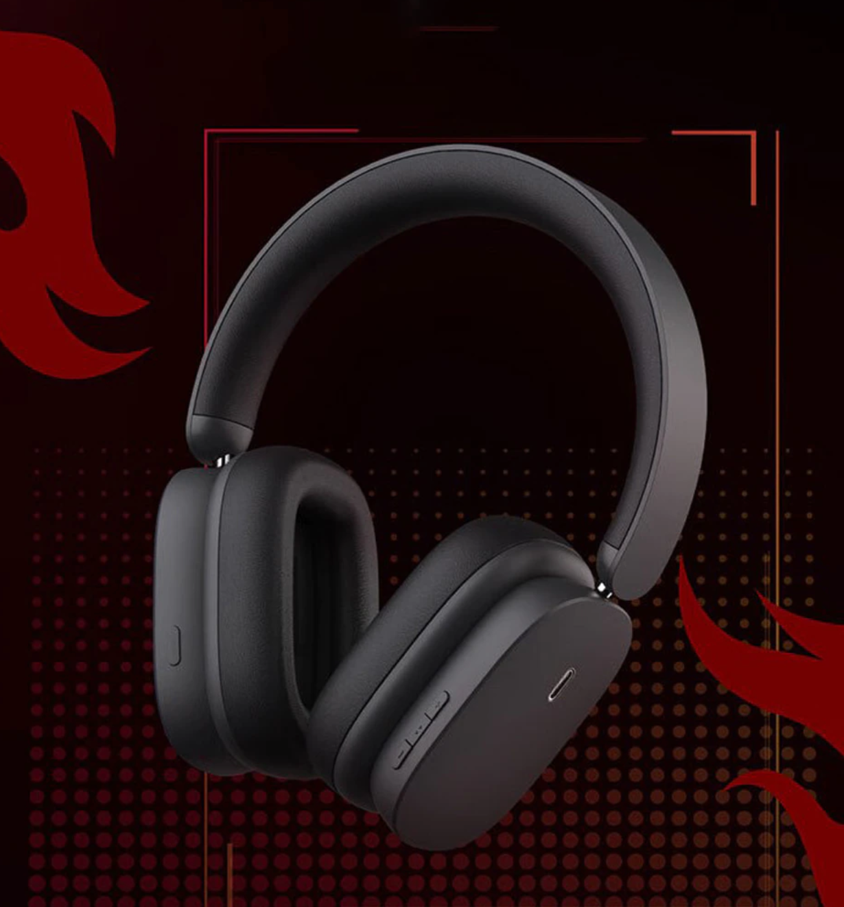 Baseus – écouteurs sans fil Bowie H1, casque d'écoute hybride 40db, stop-bruit actif, Bluetooth 5.2, HiFi, temps 70H