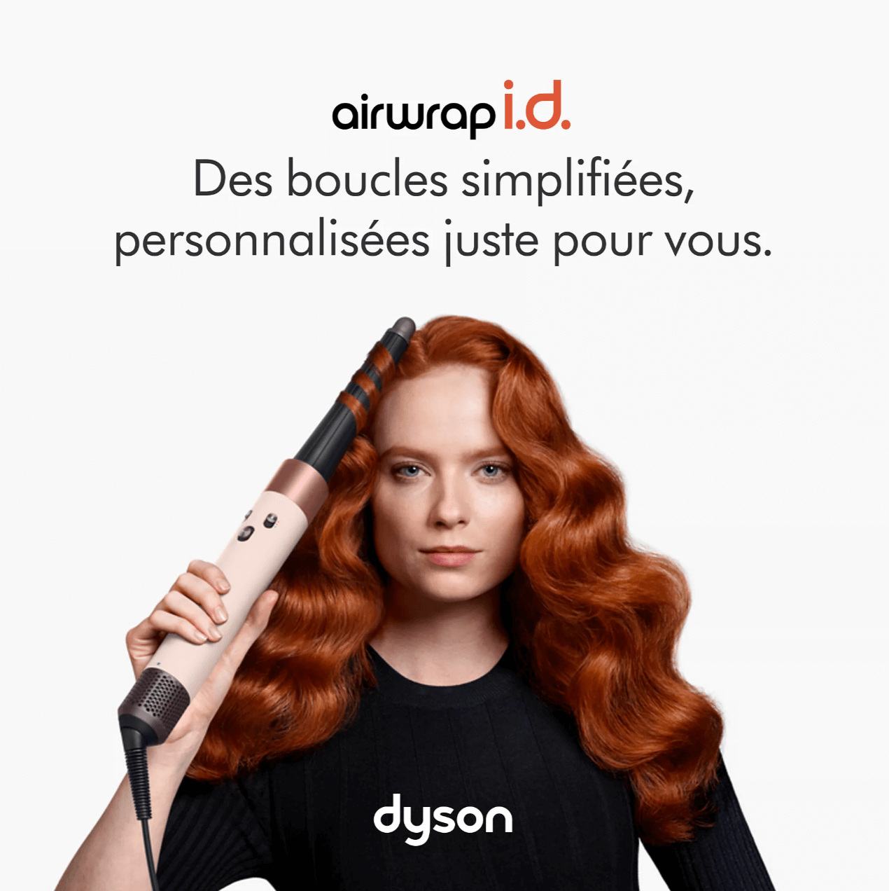 Dyson - Fer multistyle Airwrap i.d.Cheveux raides à ondulés Rose Céramique