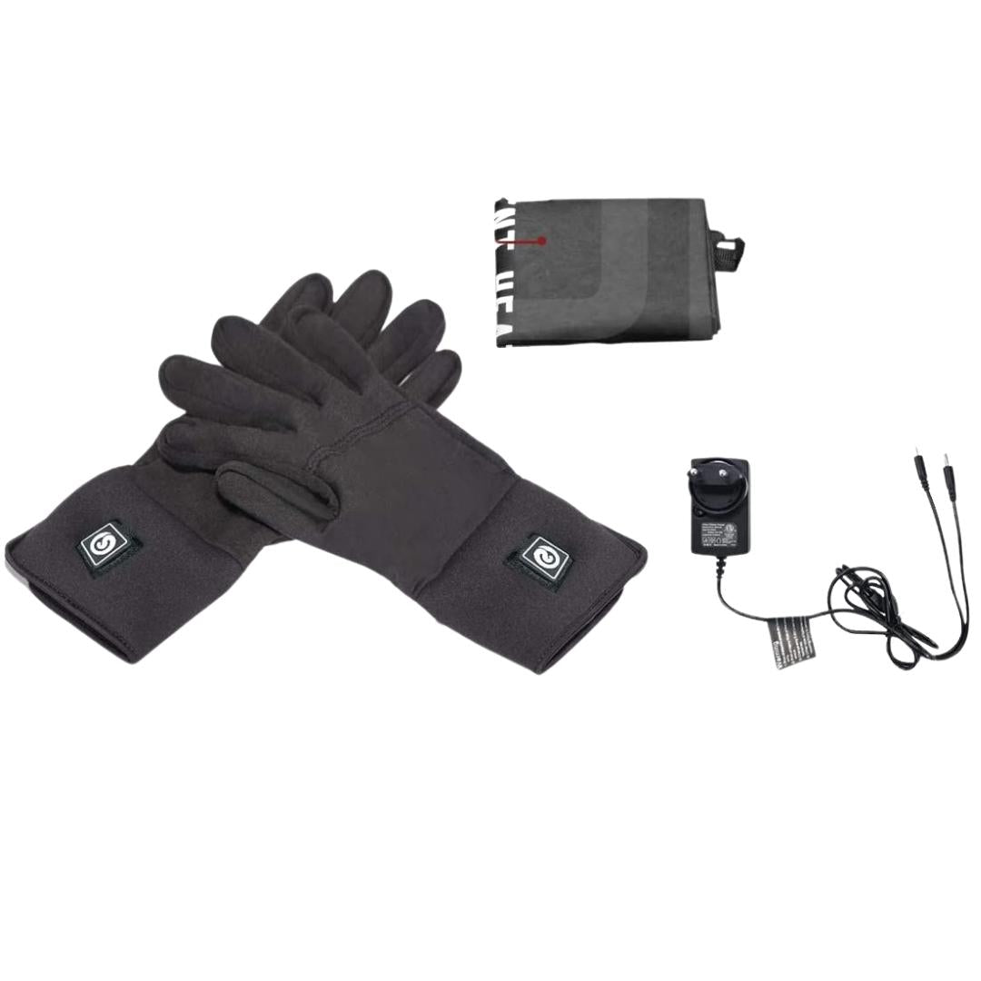 GANTS CHAUFFANTS WATERPROOF - BATTERIE 8 HEURES